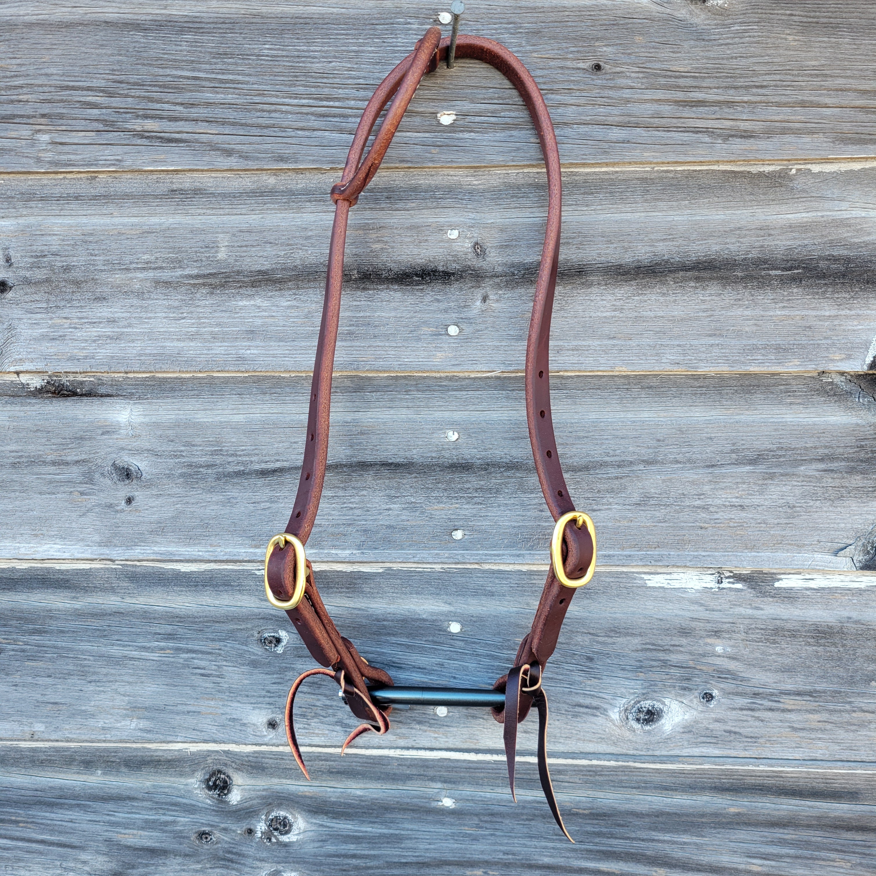 Single Ear Headstall w/Double Adjustable Cheeks