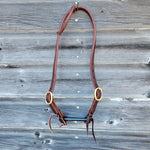 Load image into Gallery viewer, Single Ear Headstall w/Double Adjustable Cheeks
