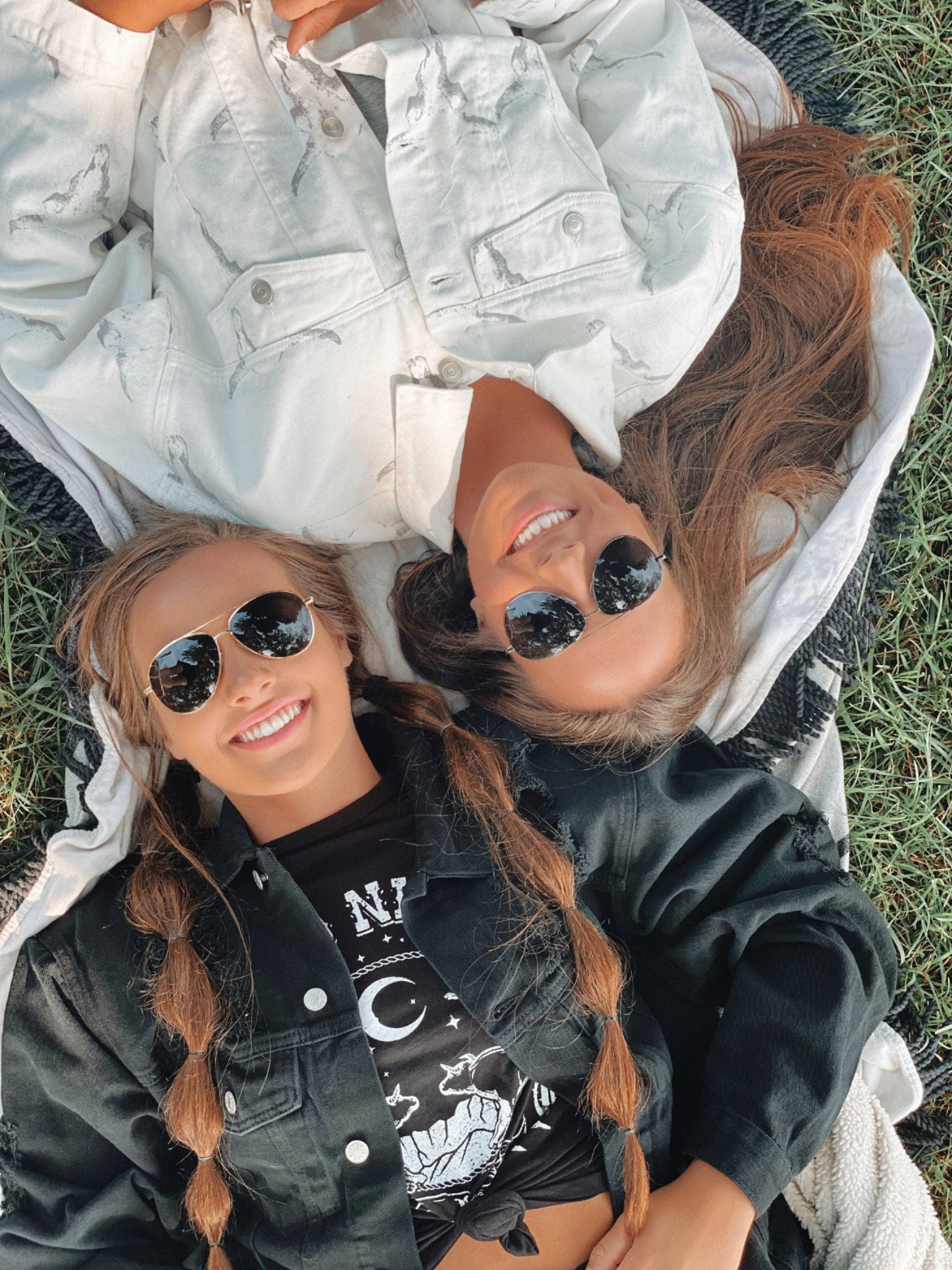 Gold Aviator Sunglasses