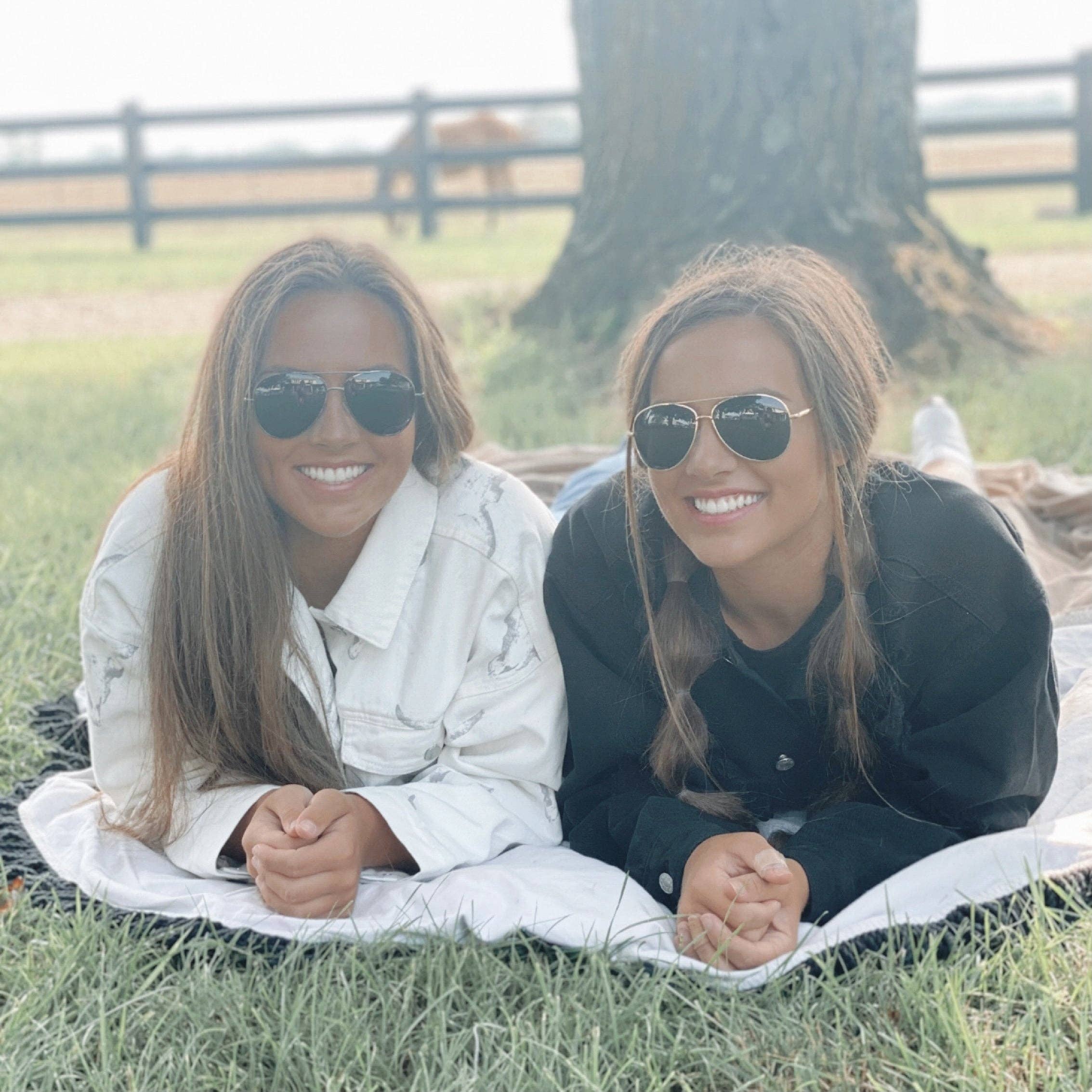 Gold Aviator Sunglasses