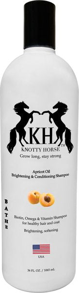 Knotty Horse Apricot Oil Detangling Treatment - 12 oz