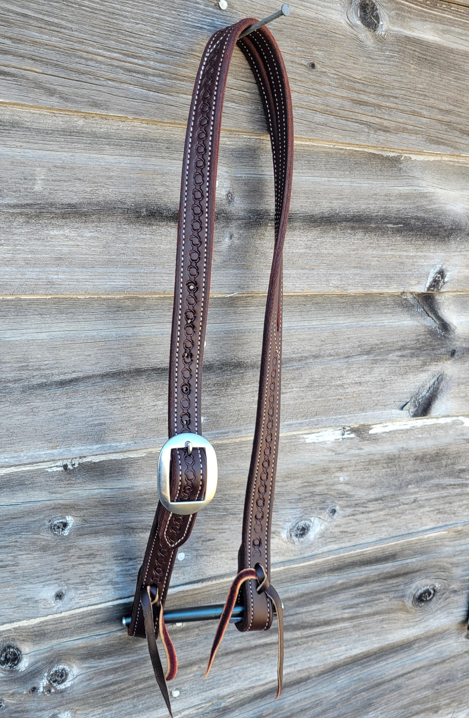 1”  Hot Oiled Slip Ear Headstall