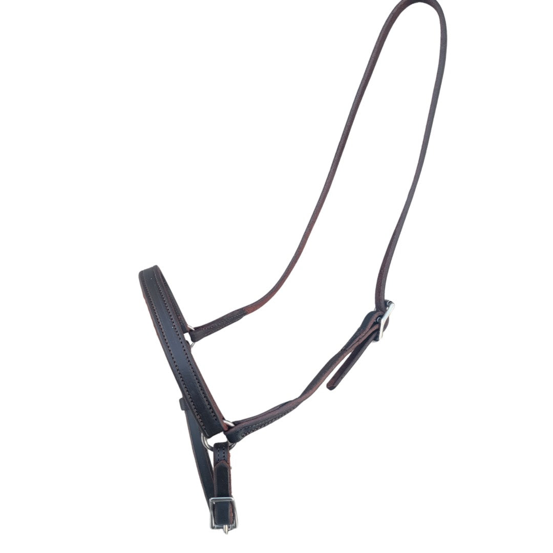 Dark Oil Flat Noseband