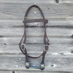 Load image into Gallery viewer, Dark Oil Browband Headstall
