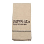 Load image into Gallery viewer, JUST REMEMBER DISH TOWEL -  SET OF 2
