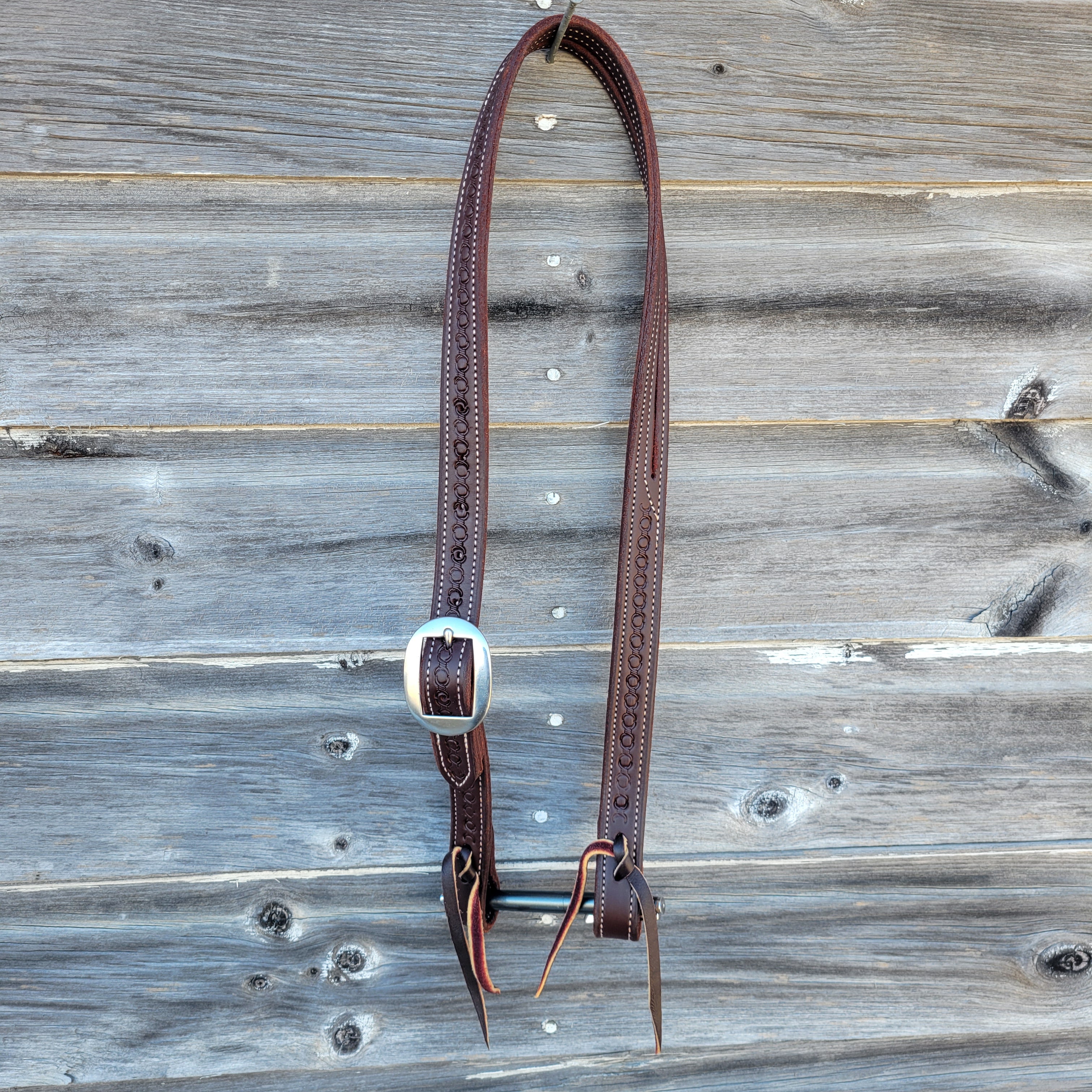 1”  Hot Oiled Slip Ear Headstall