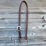 Load image into Gallery viewer, 1”  Hot Oiled Slip Ear Headstall
