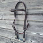 Load image into Gallery viewer, Dark Oil Browband Headstall
