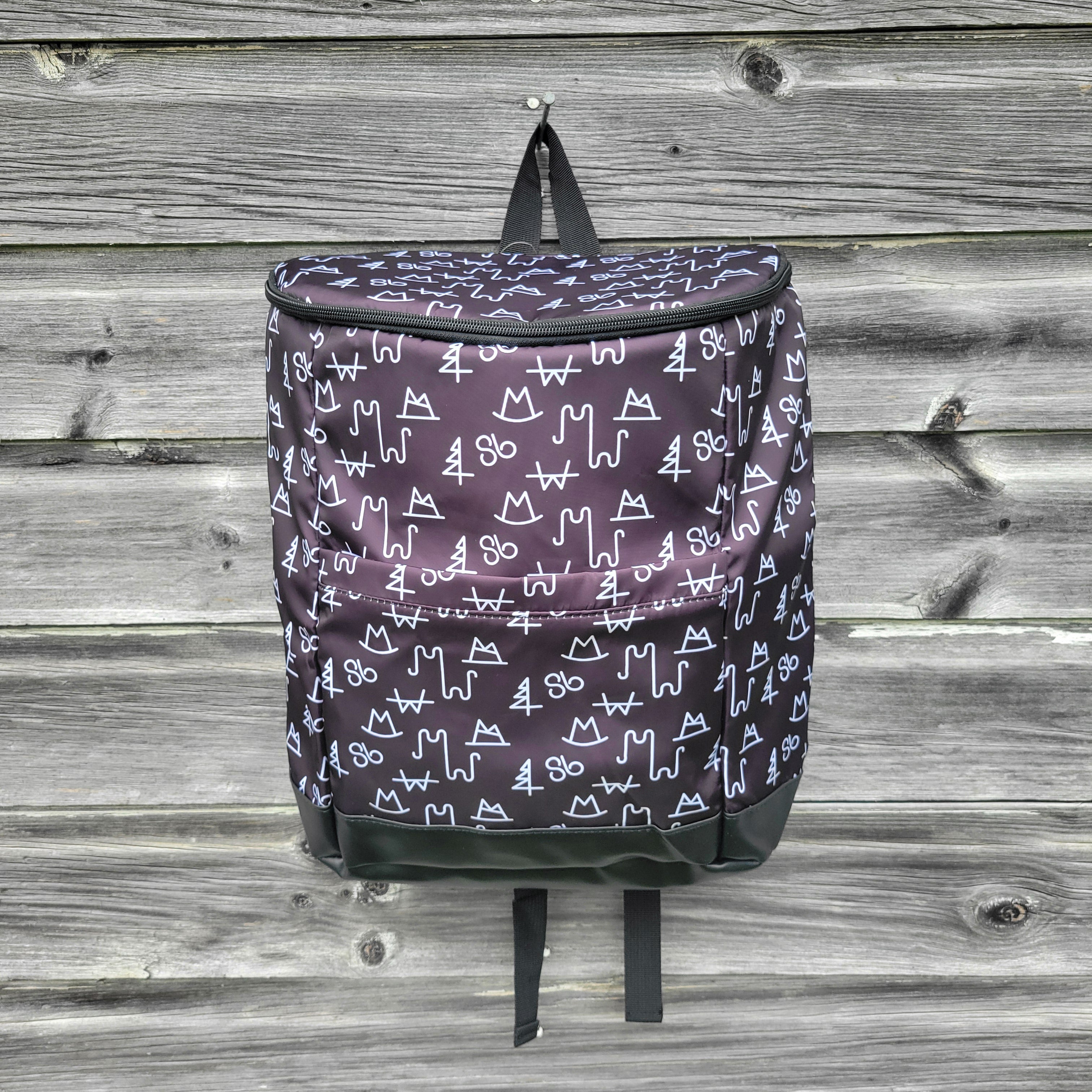 Black Brand Backpack Cooler