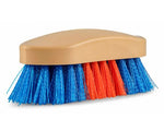Load image into Gallery viewer, Blue &amp; Orange Medium Bristle Grooming Brush
