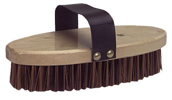Jeffers Cowboy Body Brush - Medium Bristle