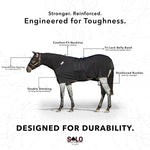 Load image into Gallery viewer, Equine Full-Body Slinky with Antimicrobial Shield
