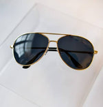 Load image into Gallery viewer, Gold Aviator Sunglasses
