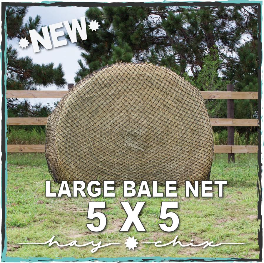 5' Large Bale Net - Hay Chix